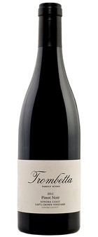 Trombetta Family Wines | Pinot Noir Gap’s Crown Vineyard '12 1